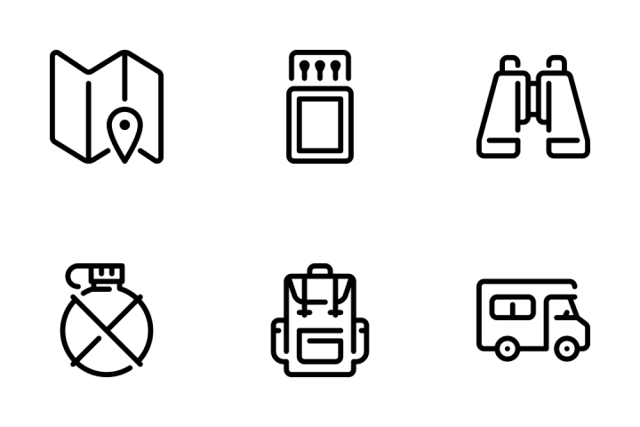 720x480 Download Outdoor Activity Icons Icon Pack