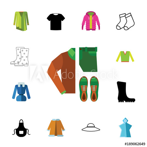 Outfit Icon Set 500x500 Outfit Icon Set