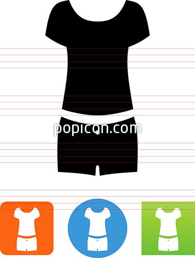 Women's Outfit Icon 400x529 Women's Outfit Icon