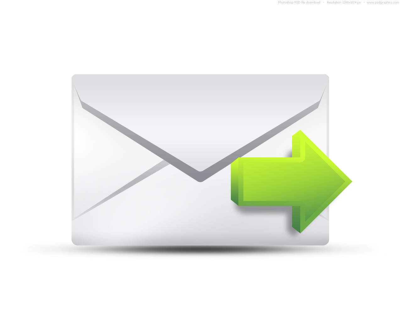 1280x1024 Outgoing Email Icon