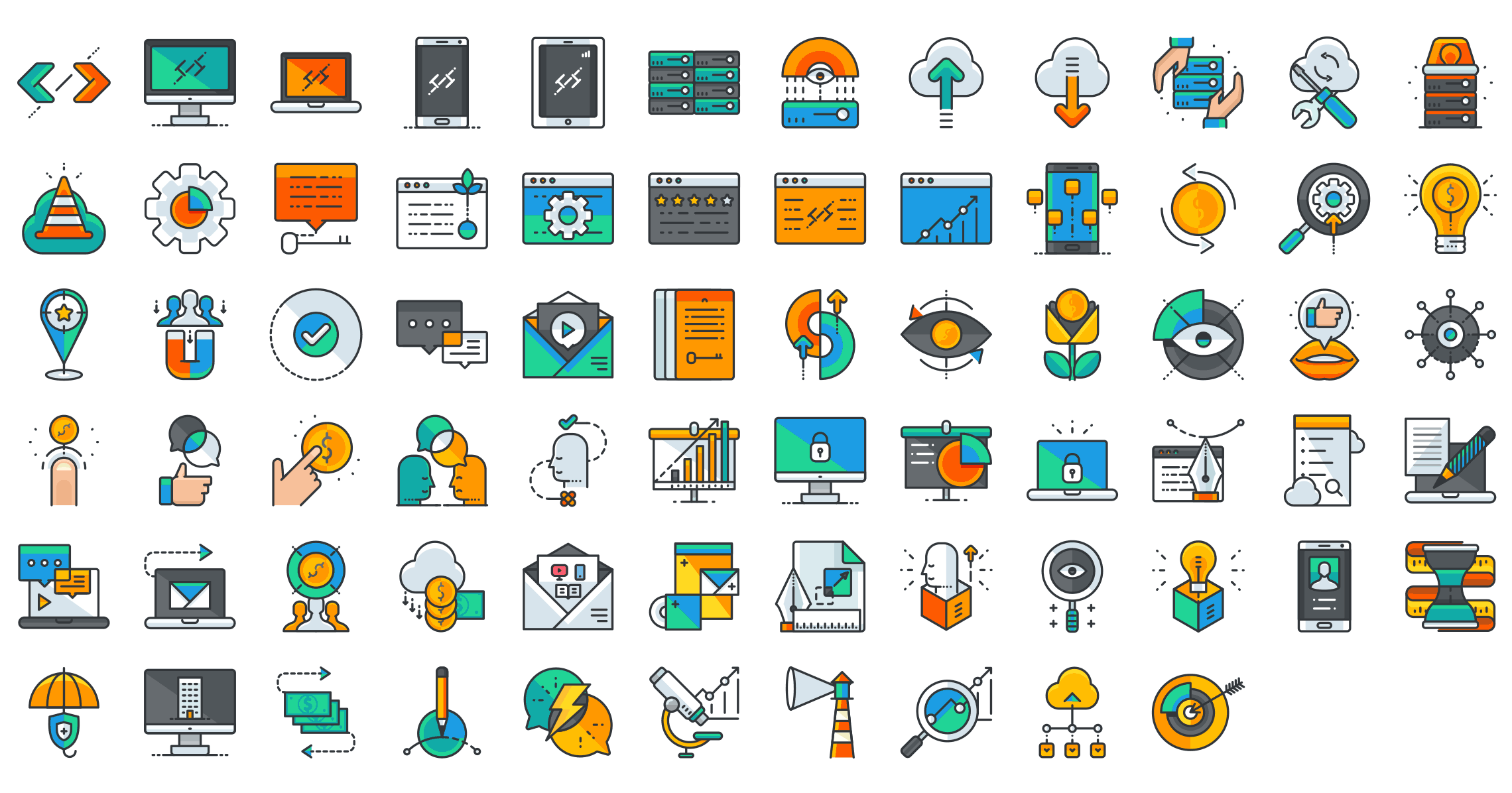 Filled Outline Icons Pack 2280x1196 Filled Outline Icons Pack