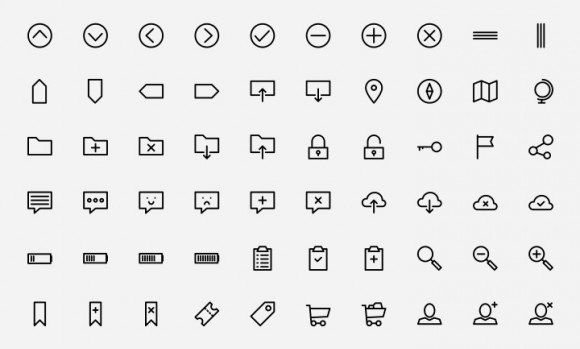 Free Outline Icon Sets Perfect For Contemporary Designs Learn 580x349 Free Outline Icon Sets Perfect For Contemporary Designs Learn