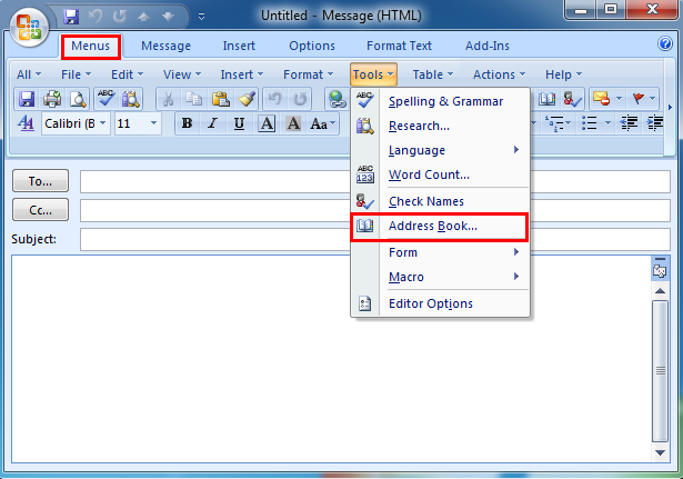615x431 Where Is The Address Book In Microsoft Outlook