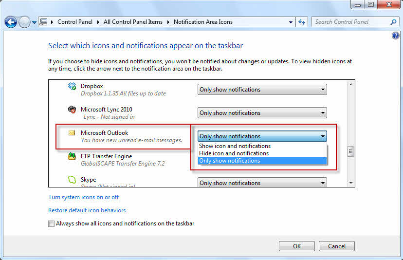 828x534 Outlook New Mail Icon