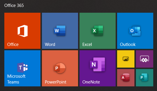 543x315 Office Icons Started Appearing Smaller Compared To Onenote