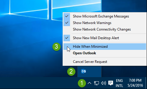 498x300 Can Outlook Minimize To The Notification Area