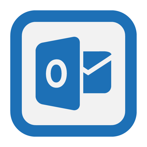 512x512 Outline, Outlook, Web Icon