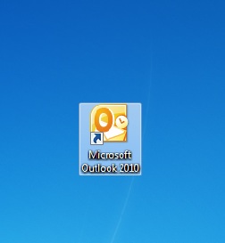 252x273 Outlook Icon On Desktop Images