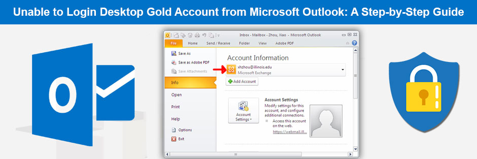 940x313 Unable To Login Desktop Gold Account From Microsoft Outlook