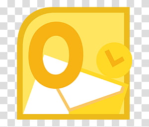 300x256 Ms Office Icons Xpx Outlook, Yellow And White Mail Logo