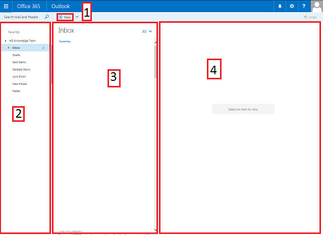 new mail icon in outlook not showing