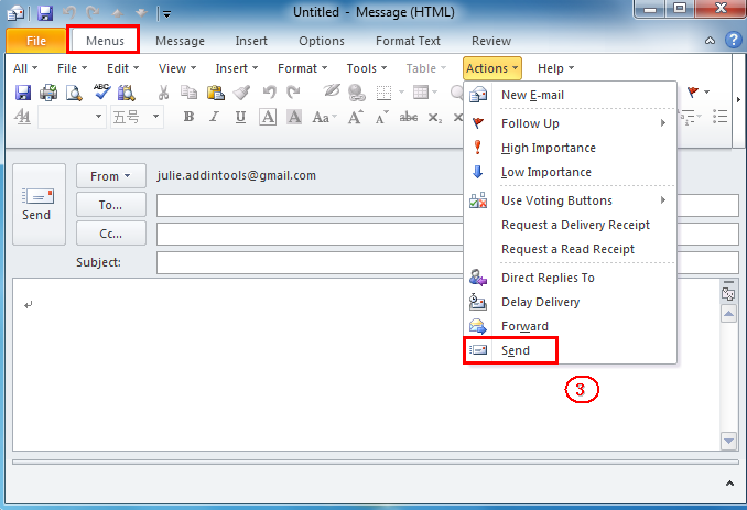 Where Is The Send Button In Microsoft Outlook 678x463 Where Is The Send Button In Microsoft Outlook