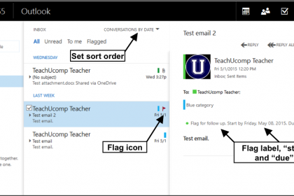 Flag Email In Outlook Web App Tutorial 420x280 Flag Email In Outlook Web App Tutorial