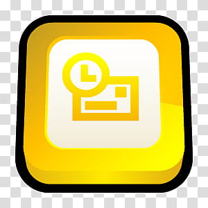 D Cartoon Icons Iii, Microsoft Office Outlook, Yellow And White 300x300 D Cartoon Icons Iii, Microsoft Office Outlook, Yellow And White