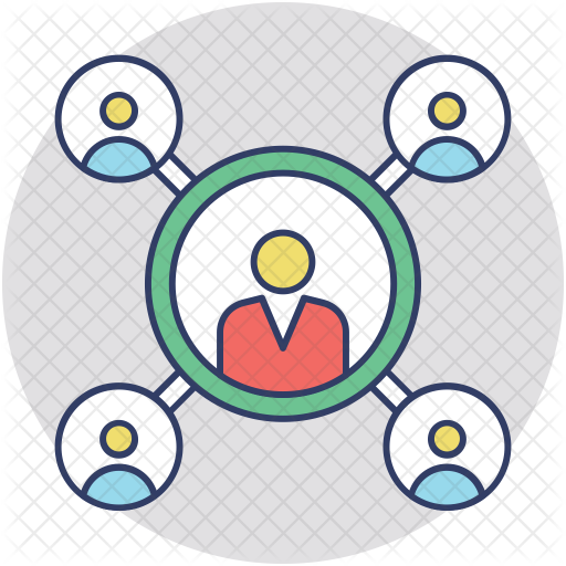 Outsourcing Icon Of Colored Outline Style 512x512 Outsourcing Icon Of Colored Outline Style