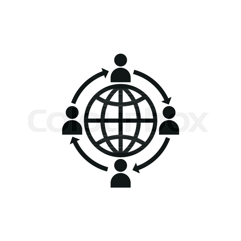Outsourcing Icon Simple Vector Stock Vector Colourbox 800x800 Outsourcing Icon Simple Vector Stock Vector Colourbox