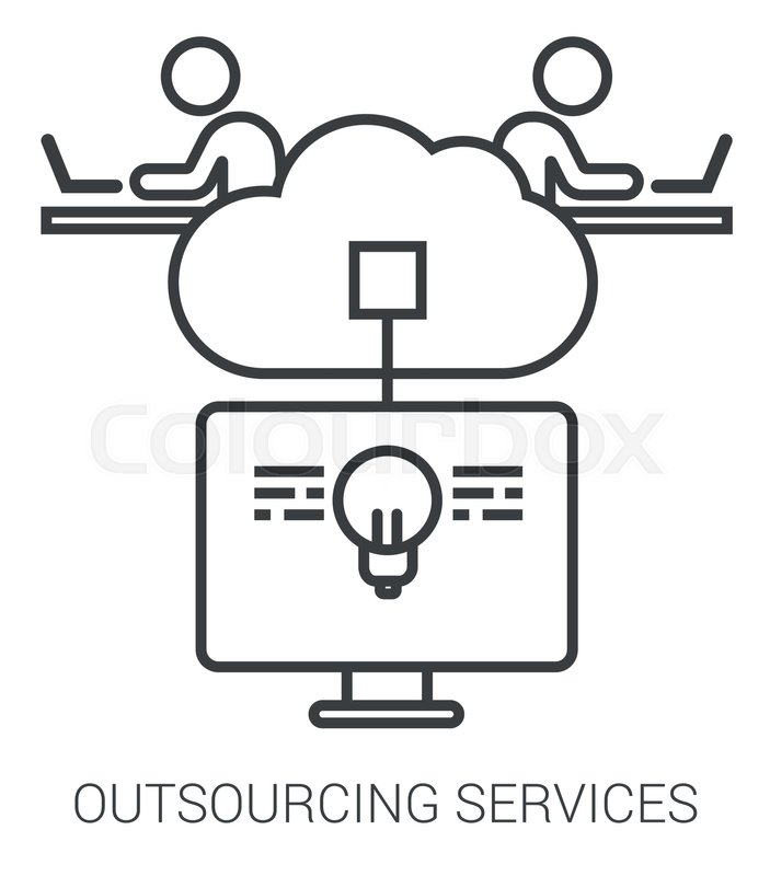 Outsource Icon 703x800 Outsource Icon