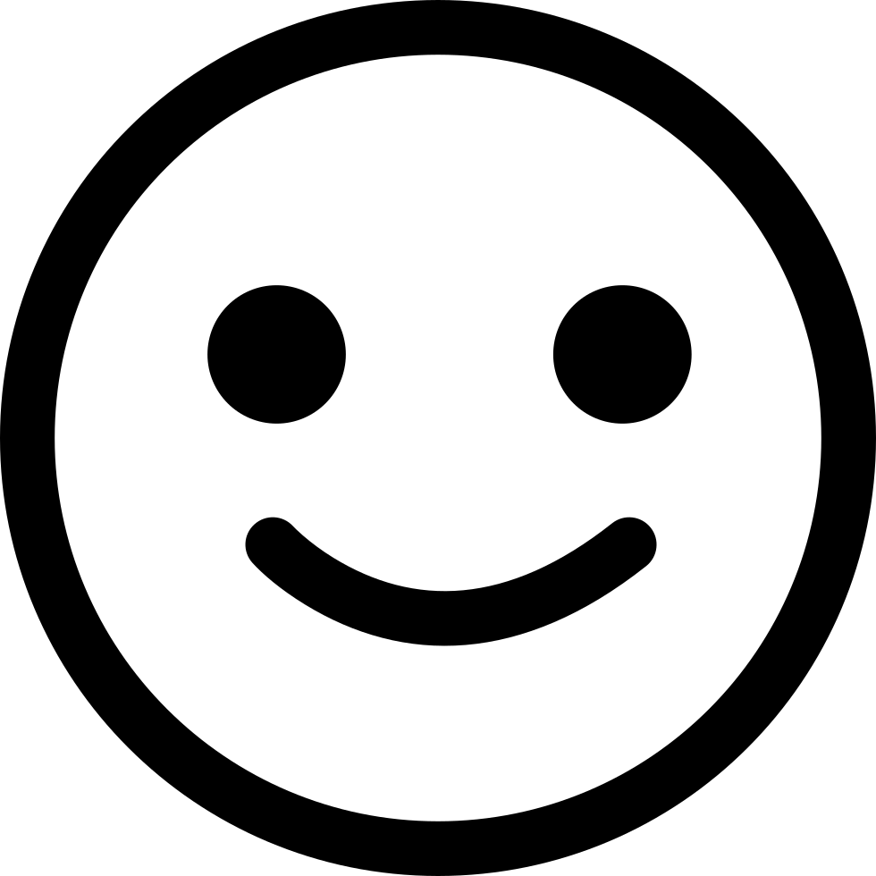 980x980 Face,emoticon,black,smile,nose,white,facial Expression,head,line