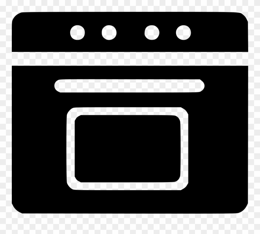 880x794 Oven Clipart