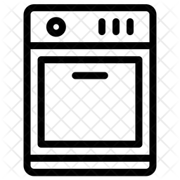 256x256 Oven Icon Of Line Style