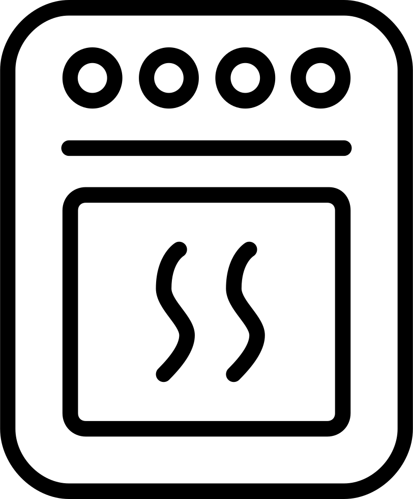 812x980 Oven Png Icon Free Download