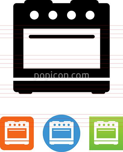 400x496 Kitchen Oven Icon