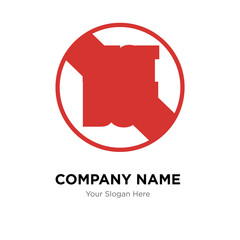 240x240 Overdue Company Logo Design Template, Colorful Vector Icon