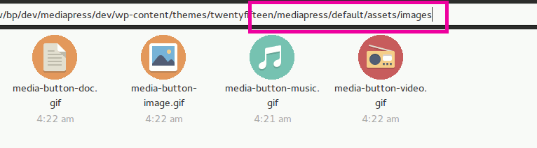 766x212 Mediapress Activity Icon Override Location Mediapress Buddydev
