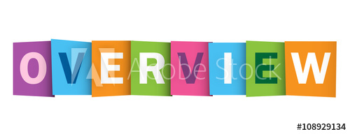 500x192 Overview Vector Letters Icon