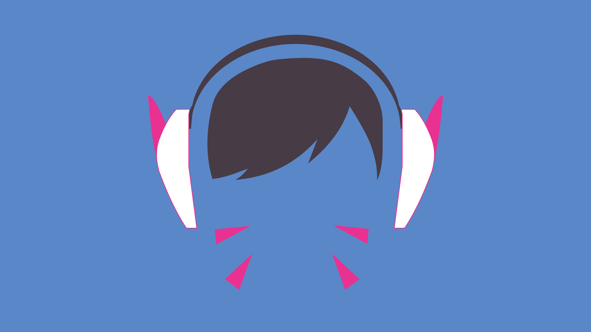 1920x1080 Vectorised Overwatch Heroes Icons Backgrounds