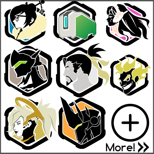 512x512 Overwatch Sprays Pack