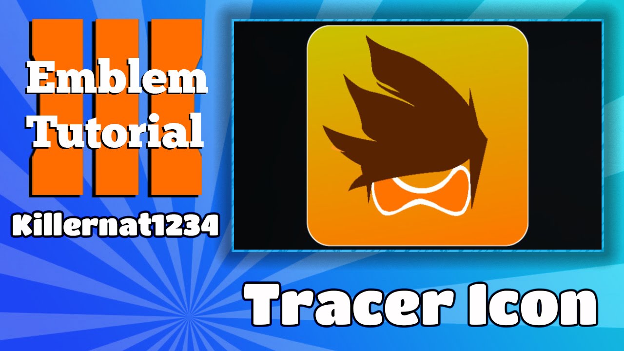Black Ops Emblem Tutorial Overwatch Tracer Icon 1280x720 Black Ops Emblem Tutorial Overwatch Tracer Icon