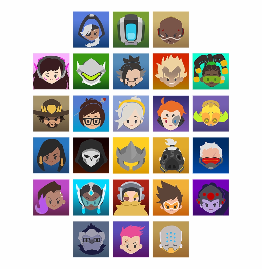 Overwatch Player Icon at Vectorified.com | Collection of Overwatch