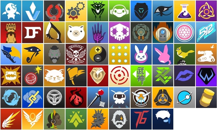Overwatch Player Icon at Vectorified.com | Collection of Overwatch ...