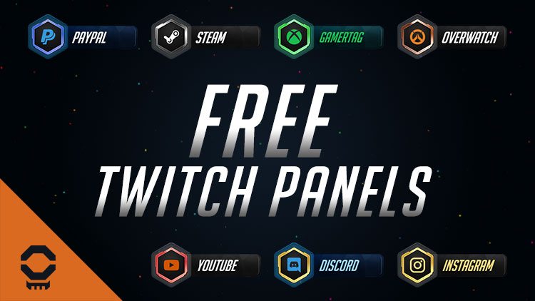 Free Overwatch Twitch Panels 750x422 Free Overwatch Twitch Panels