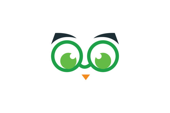 580x386 Big Eye Owl Icon Graphic