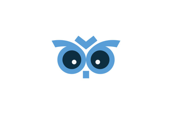 580x386 Big Eye Owl Icon Graphic