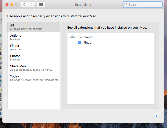 691x527 How To Fix Owncloud Client No Icons In Finder On Macos