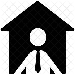 256x256 Land Owner Icon Of Glyph Style