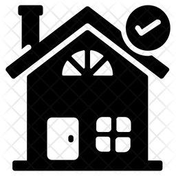 256x256 Home Ownership Icon Of Glyph Style
