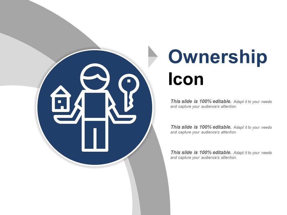 960x720 Ownership Icon Ppt Sample Presentations Presentation Powerpoint