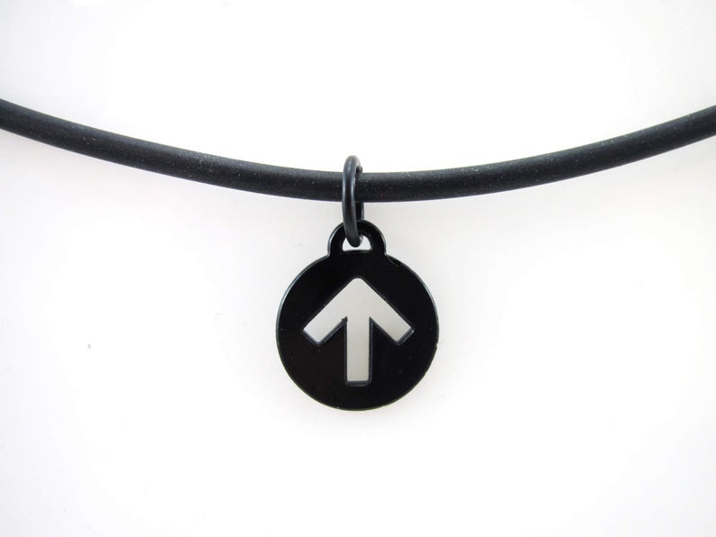 794x596 Black Acrylic Male Submissive Ownership Icon Pendant On Etsy