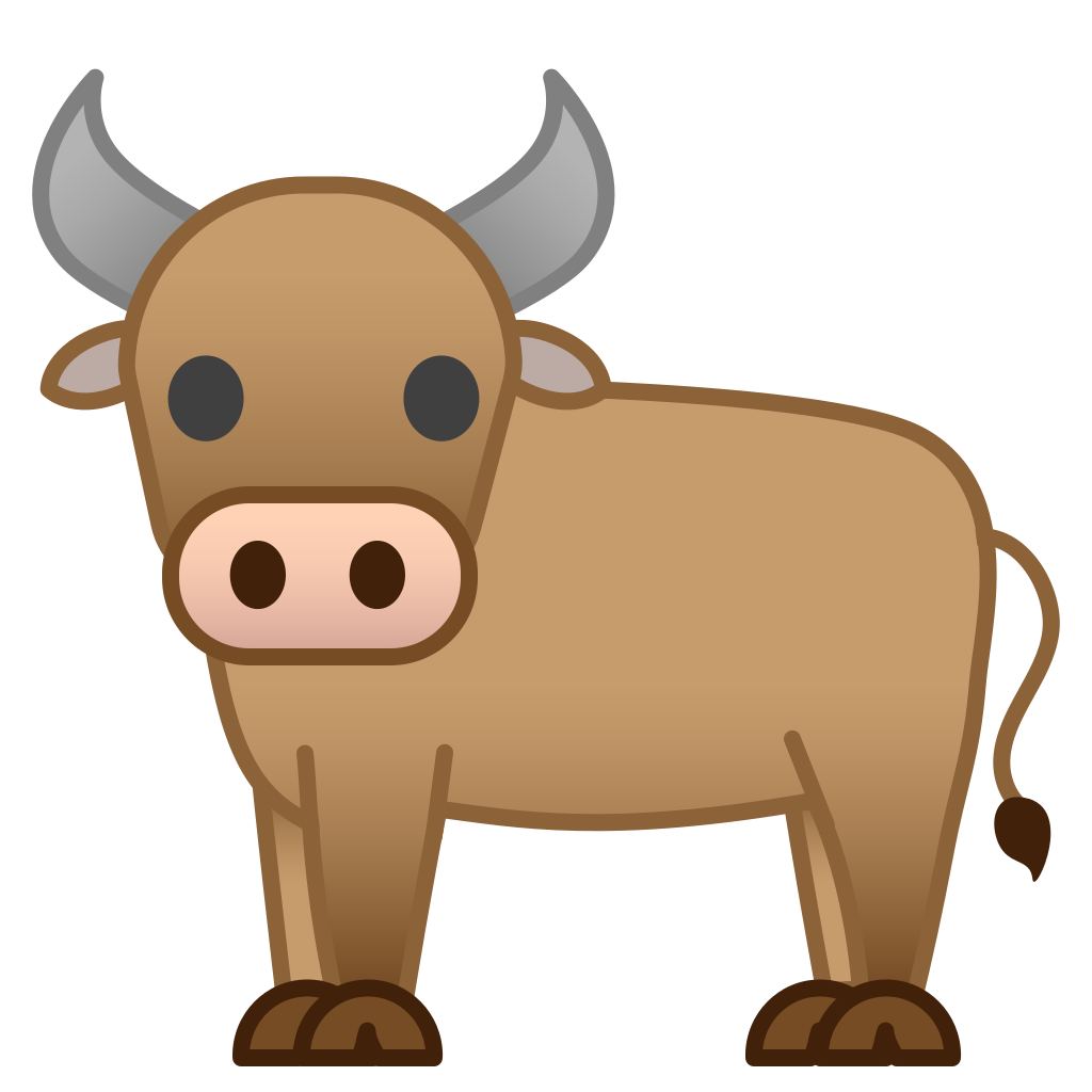 1024x1024 Ox Icon Noto Emoji Animals Nature Iconset Google