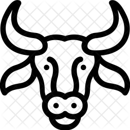 256x256 Ox Icon Of Line Style