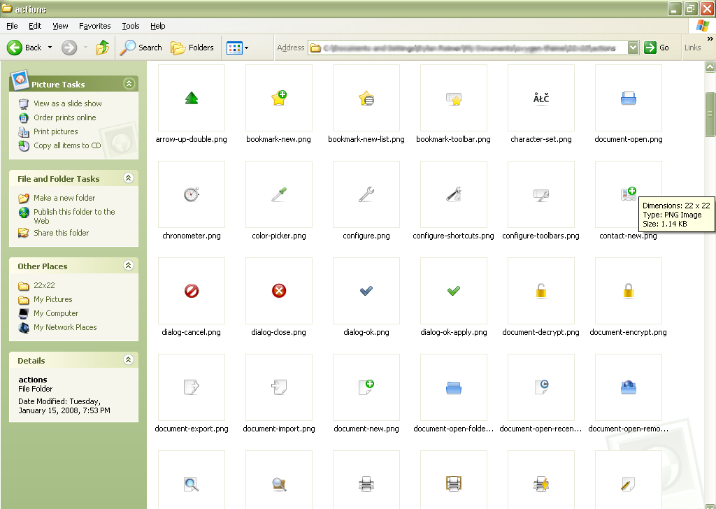 1024x728 Oxygen Icons