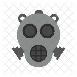 256x256 Oxygen Mask Icon Of Flat Style