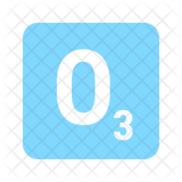 256x256 Ozone Icon Of Flat Style