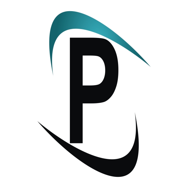 640x640 Modern Icon Solution Letter P, Letter, Icon, Business Png