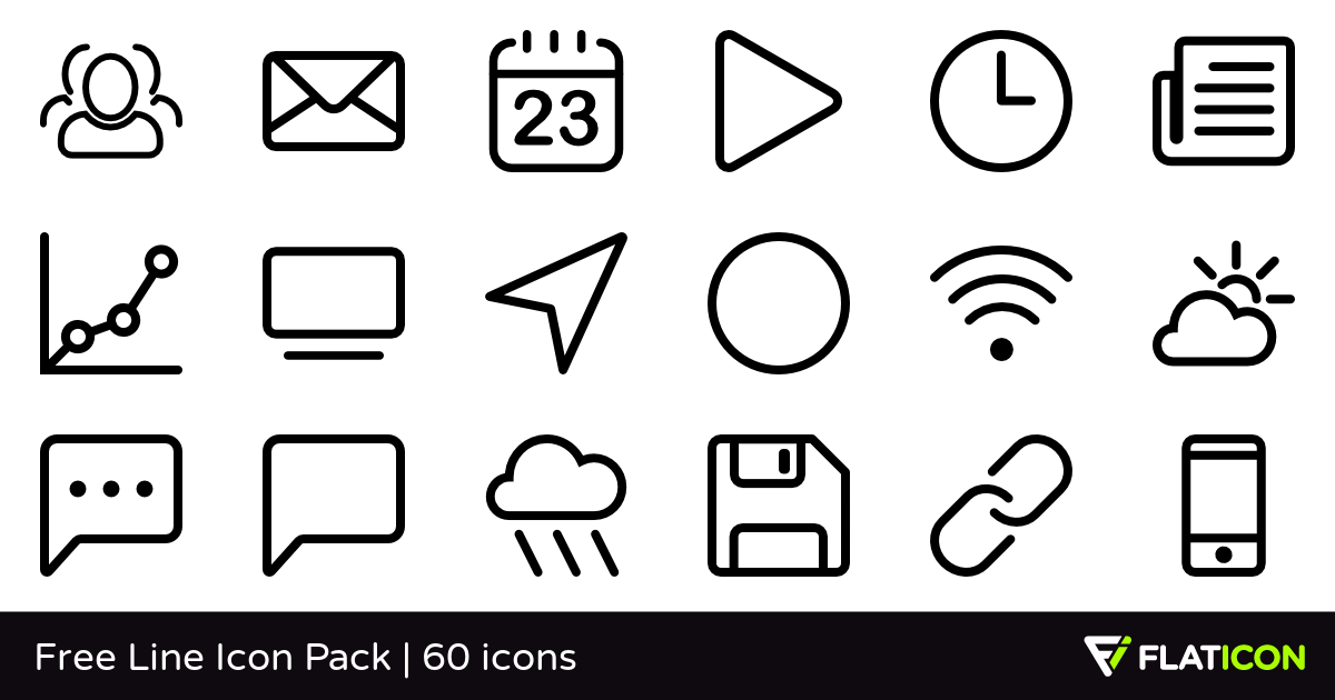 1200x630 Free Line Icon Pack Free Icons
