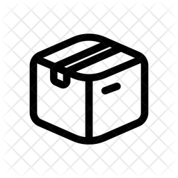 256x256 Package Icon Of Line Style